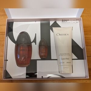 Obsession by Calvin Klein 3 Piece Gift Set
